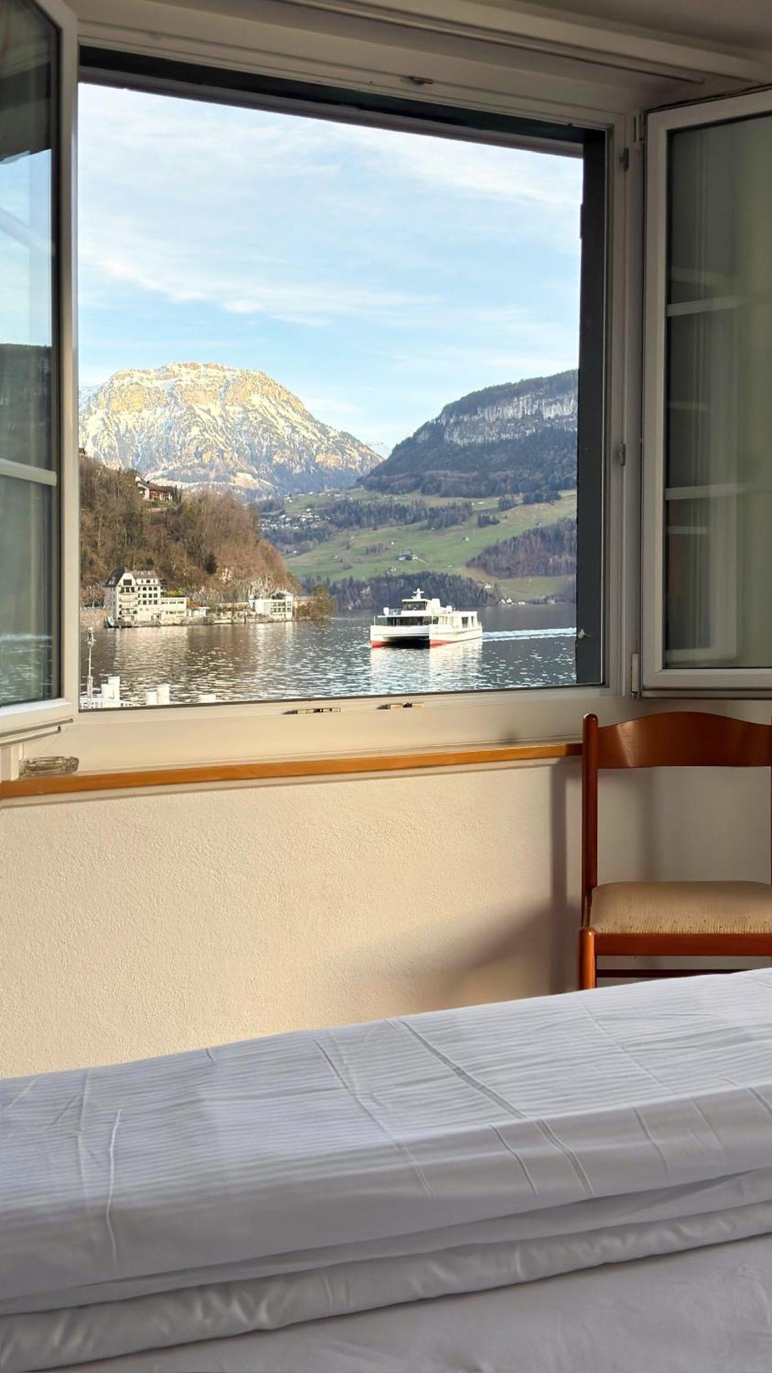 Seehotel Schwert Gersau Exterior foto